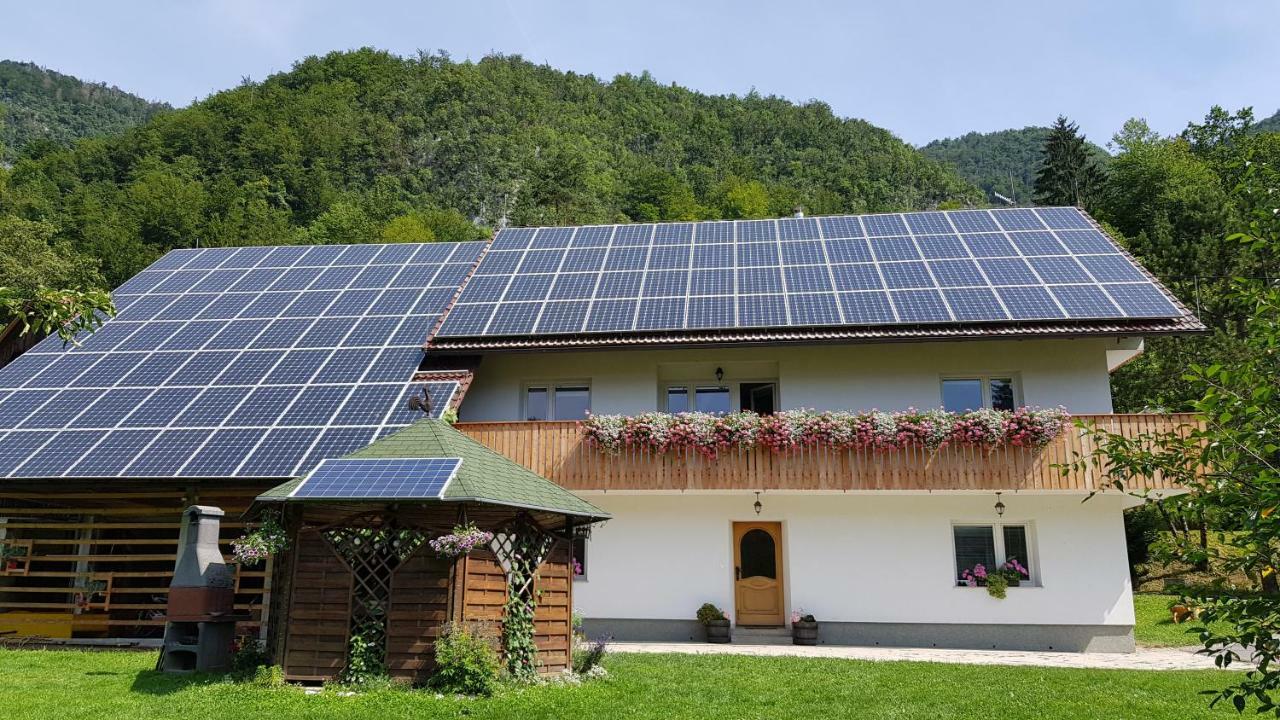 Domacija Loncnar- Apartment Bohinj Bagian luar foto